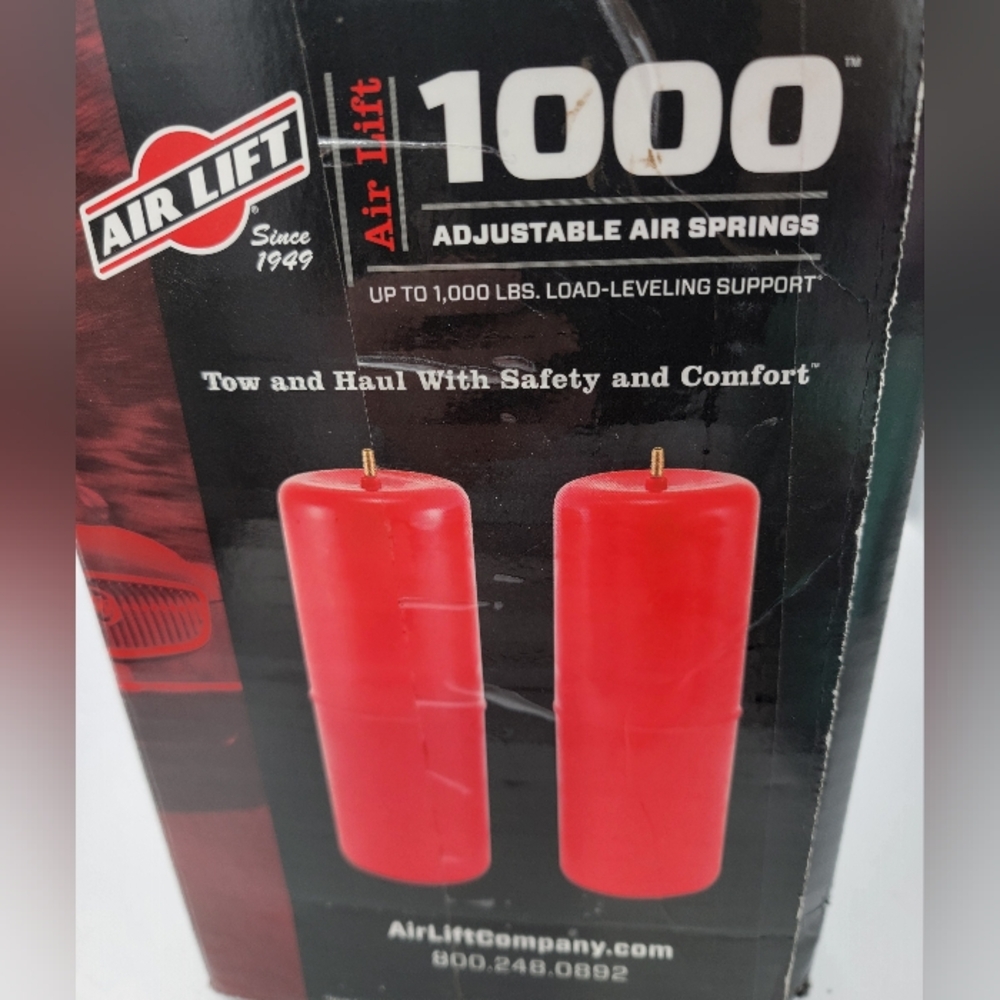 Air Lift 1000 Adjustable Rear Air Spring Load Support Kit – Used - Picture 6 of 11